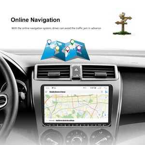 Android 6.0 Car Radio Stereo 9 inch Capacitive Touch Screen High Definition GPS Navigation Bluetooth USB Player 1G DDR3 + 16G NAND Memory Flash for VW Passat Golf MK5 MK6 Jetta T5 EOS POLO Touran Seat Sharan - lexxson official store