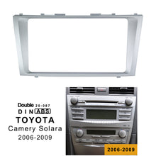 Load image into Gallery viewer, Double Din car Radio In-Dash Mounting Frame for Toyota Camry Solara 2006-2009  | car head unit Radio Installation fascia Facia for 9 inch car stereo Radio in Toyota Camry Solara 2006-2009 - lexxson official store