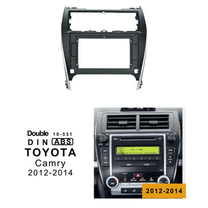 LEXXSON Car Radio In-Dash Mounting Frame Radio Installation Fascia for TOYOTA CAMRY (US VERSION) 2012-2014 with 10.1 inch Screen Car Stereo - lexxson official store