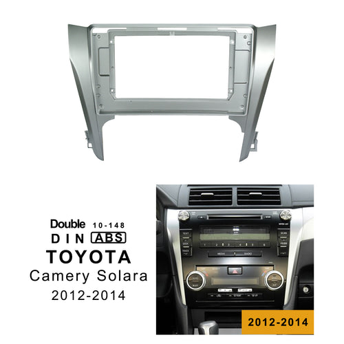 Double Din car Radio In-Dash Mounting Frame for Toyota CAMRY Solara 2012 -2014  | car head unit Radio Installation fascia Facia for 10.1 inch car stereo Radio in Toyota CAMRY Solara 2012 -2014 - lexxson official store