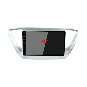 Car Radio In-Dash Mounting Frame Radio Installation Fascia for HYUNDAI  Solaris 2 Accent Verna 2017-2018 with 9 inch Screen Car Stereo - lexxson official store