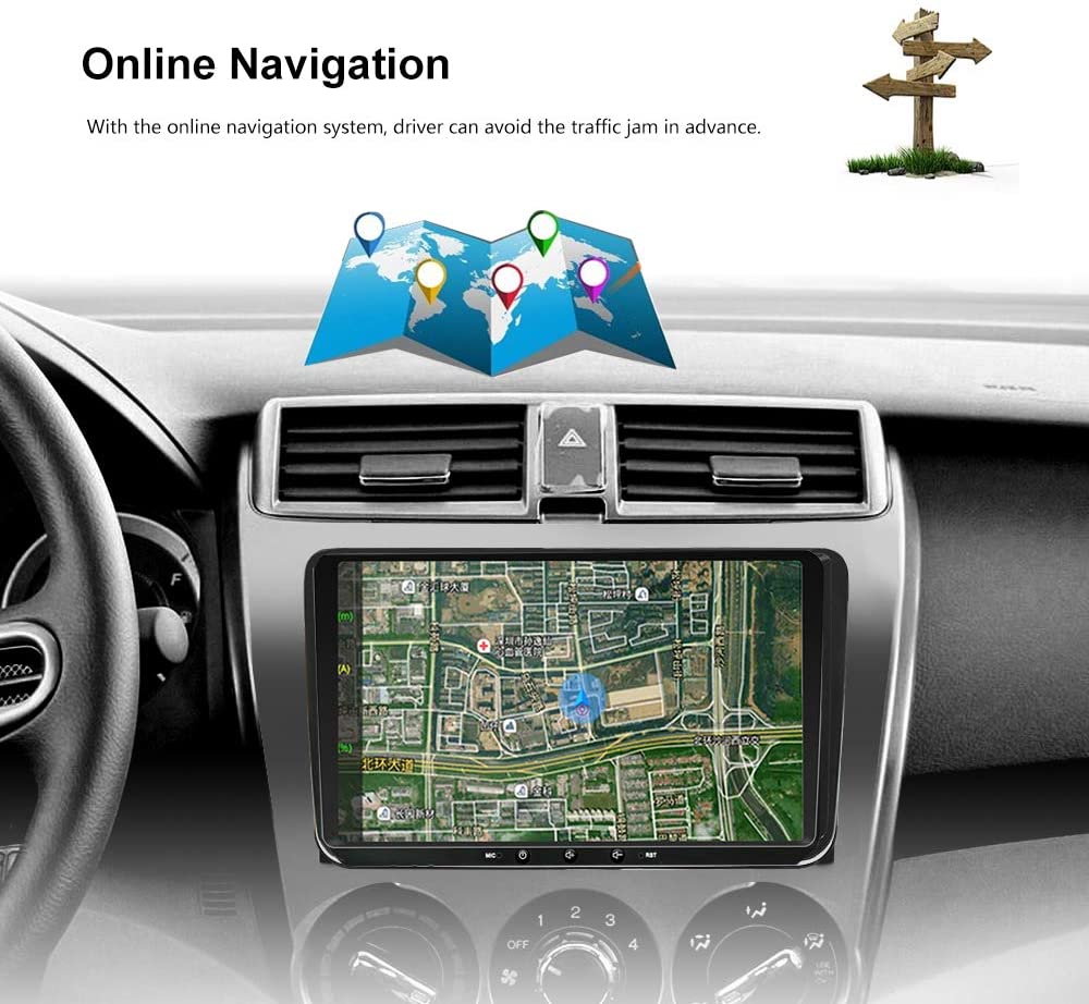 Seicane Android 9.1 Car Autoradio GPS For VW Volkswagen Golf Polo Tiguan  Passa MK5 MK6 Jetta Touran Seat CANBUS WIFI Mirror Link - Price history &  Review