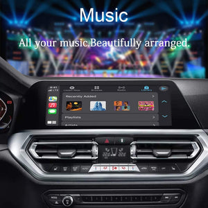 LEXXSON Wireless Compatible with Apple CarPlay Interface for BMW 2017-2018 Series 1 2 3 4 5 X1 X3 X4 All Models with EVO System CarPlay Module Support Android Auto Mirror Link