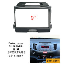 Load image into Gallery viewer, LEXXSON Car Radio In-Dash Mounting Frame Radio Installation Fascia for 9 inch Screen Car Stereo for KIA SPORTAGE 2011-2017 - lexxson official store