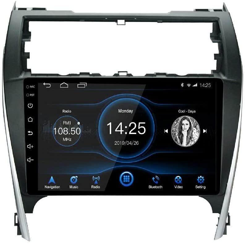 LEXXSON Android 10.1 Car Radio Stereo, 10 inch Capacitive Touch Screen High Definition GPS Navigation Head Unit, Bluetooth USB Player DSP 2G DDR3 +16G NAND Memory Flash for Toyota Camry 2012 2013 2014