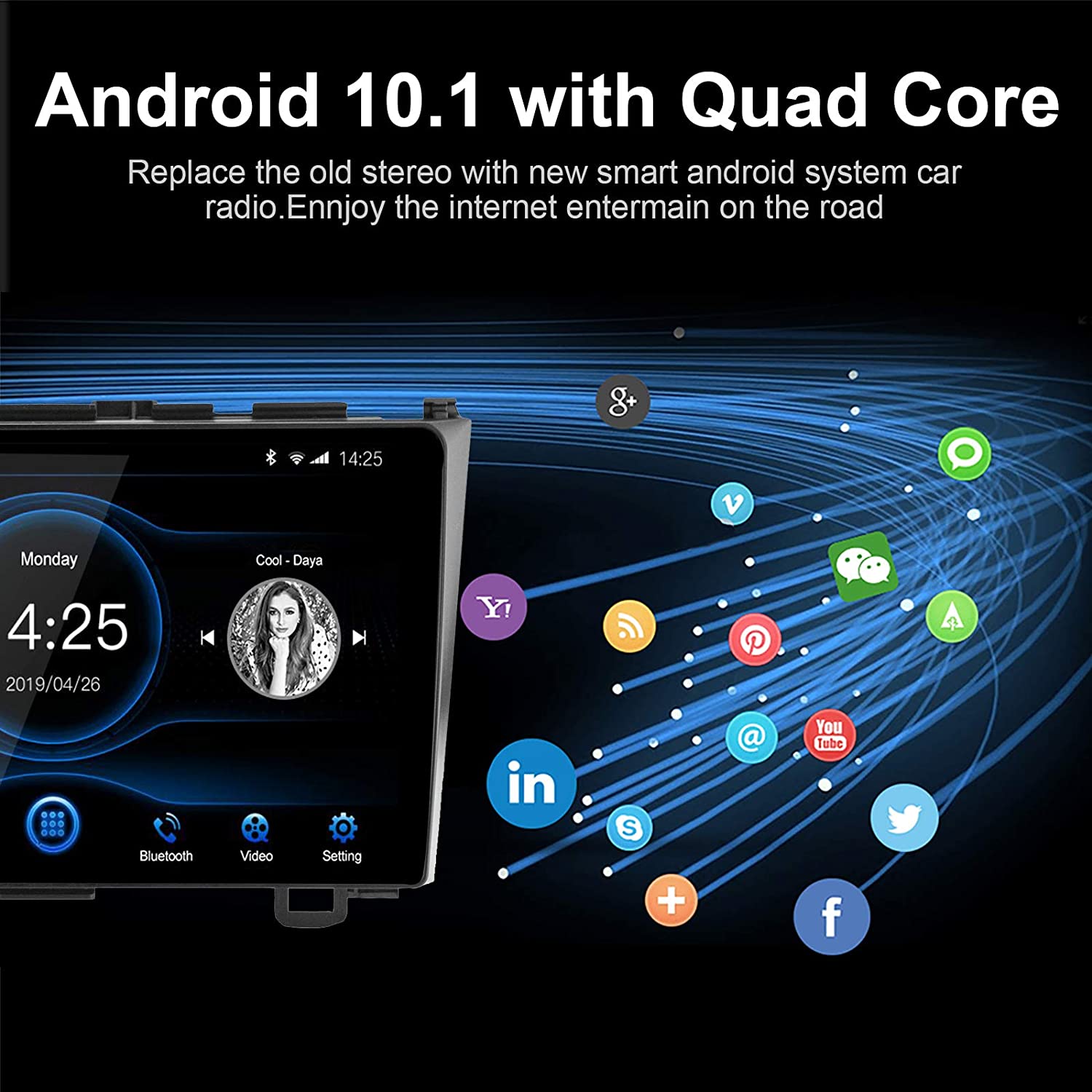 LEXXSON 1 Din Android Car Stereo Android 8.1 Octa Core 4GB RAM Head Un –  LEXXSON® official store