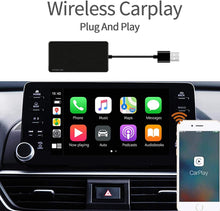 Load image into Gallery viewer, Wireless CarPlay Dongle Adapter for Factory Wired CarPlay Cars, Compatible with Audi/Porsche/Volvo/Mercedes-Benz/Volkswagen/KIA/Hyundai, Support Online Upgrade, iOS13 or Above