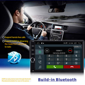 2Din Android 6.0 1GB 7in 2 DIN Car Stereo Radio Bluetooth GPS USB Radio Audio Player - lexxson official store